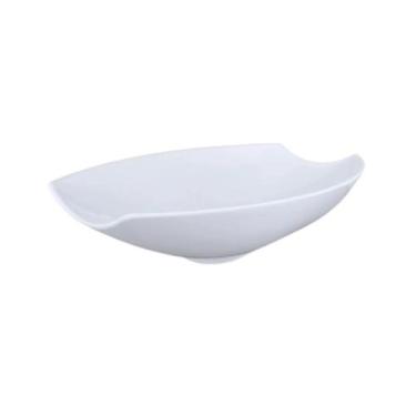Imagem de Travessa Oval 41x27cm para Buffet Saladas Melamina - Bestfer, BRANCO, 