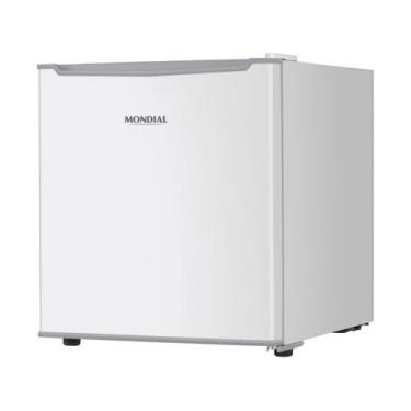 Imagem de Frigobar Mondial 50L Branco e Cinza FGB-01-W50, Branco e Cinza, 110V
