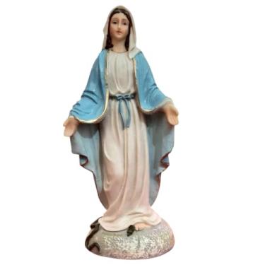 Imagem de Imagem de Nossa Senhora das Graças em Resina 18 cm Modelo sem Medalha