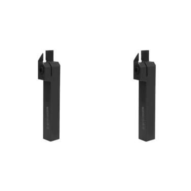 Imagem de Suporte de Ferramenta de Torneamento de Torno CNC Com 10 Peças de Inserções e Chave MGMN200 G, Adequado para Afiação de Carboneto de Madeira e Moagem de Cinzel Esférico