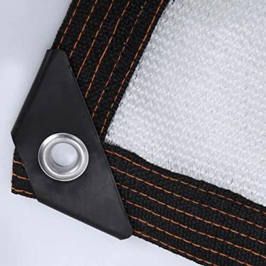 Imagem de 85% pano de sombra, rede de sombreamento de estufa com ilhós, rede de sombreamento de pérgola, rede de sombra ao ar livre, para flor, planta, pérgula, plantas de pátio, galinheiro, resistente a UV