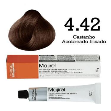 Imagem de Coloração Majirel 4.42 Castanho Acobreado Irisado  L'Oréal - L'Oréal P