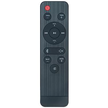 Imagem de 100004118 Sound Bar substituição controle remoto funciona para Onn 100004118 Soundbar Home Theater