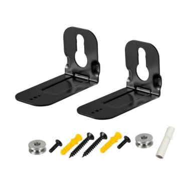 Imagem de AsrMyjcx Suporte de suporte de barra de som Mount Speaker Support Professional MultiPurset Holder Som Sound Barra de montagem para o palco do concerto