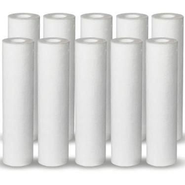 Imagem de Refil Filtro De Polipropileno Liso 10 X 2 1/2 Kit 10 Peças - LTG Comme