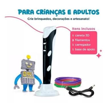 Imagem de Ultra Caneta 3D Impressora Profissional Refil Filamento - Sweet Home