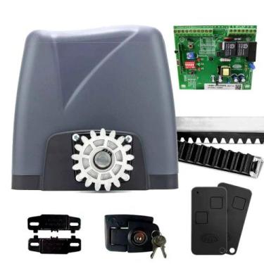 Imagem de Kit Motor Rossi DZ Nano Turbo 3m Crem 2 Control 600kg 220v
