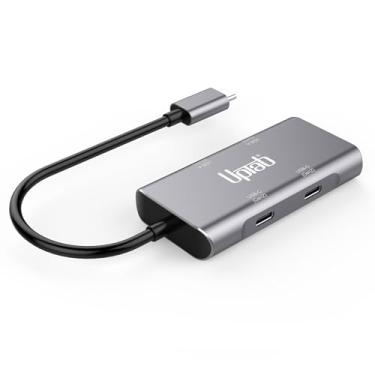 Imagem de UPTab UPTab USB-C (Tipo C) 3.1 geração 2 a 4 portas USB-A 3.1 geração 2 10Gbps compatível com MacBook Air 2018, iPad Pro 2018, MacBook Pro iMac 2017, Chromebook, XPS, S9, S8, HP, Dell e mais dispositivos USB tipo C