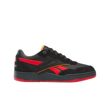 Imagem de Reebok Tênis unissex adulto Bb 4000 Ii, Preto lavado/vermelho energia/âmbar elétrico, 13 Women/11.5 Men