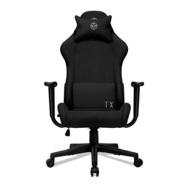 Imagem de Cadeira Gamer TGT Heron TX Tecido, Preto, TGT-HRTX-FB03 - TGT Target