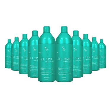 Imagem de Kit 10 Escovas Progressivas Zap All Time Orgânica 1 Litro