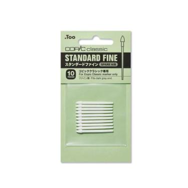 Imagem de COPIC Marker Ponta de reposição STD Fine, Ponta Fina, Pacote com 10 unidades