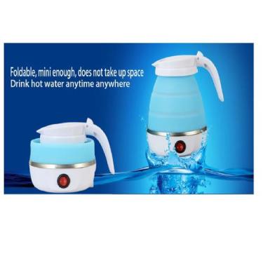 Imagem de Chaleira Elétrica Dobrável Silicone Dobrável Prática Viagem - EMB ECOM