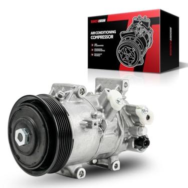 Imagem de Torchbeam Compressor AC 198339, compressor de ar condicionado automotivo compatível com Toyota Corolla 2014-2018, Corolla 2019-2022 1.8L, 2021 2.0L, Corolla iM 2017-2018, para Scion iM 2016