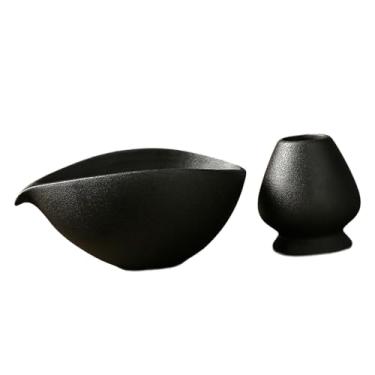 Imagem de YWJLQH Matcha Mixing Bowl com O Suportamento Do Whisk para Iniciantes E Amigos, Estilo c