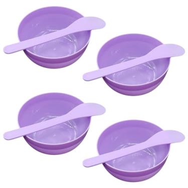 Imagem de ccHuDE 10 Peças De Tigelas Mistura Cola, Colheres Plástico, Máscara Facial, Espátulas Para Cuidados Com A Pele, Ferramentas Fazer Slime