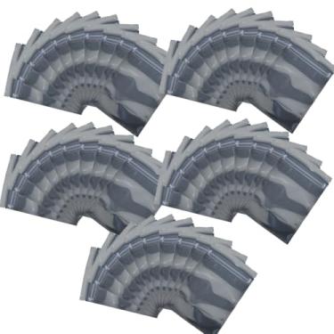 Imagem de XunLiu Sacos de armazenamento herméticos reutilizáveis de folha de alumínio (20, 10 cm x 15 cm + 3 cm/0,14 mm)