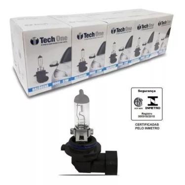 Imagem de KIT 10 Lâmpada Halogena 12V Tech One 4300k 9005 HB3 60W