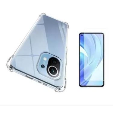 Imagem de Capa Capinha Anti Shock + Pelicula Vidro Mi 11 Lite - UP
