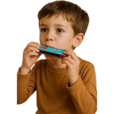 Imagem de Gaita Infantil de Madeira Janod