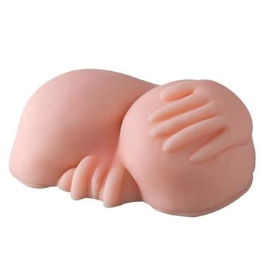 Imagem de Masturbador Masculino Vagina E Anus Realistico Sexy Import Bege 22 * 23.7 * 5.8 CM
