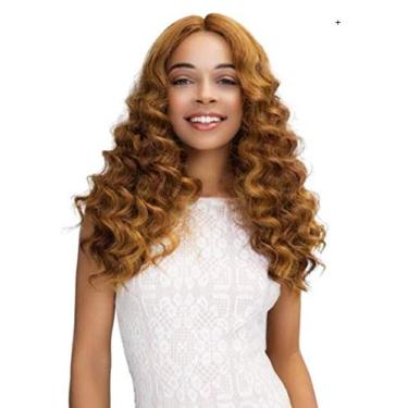 Imagem de (CHOCO BLONDE) - JANET COLLECTION EXTENDED PART DEEP SWISS LACE FRONT WIG - GABRIELA (CHOCO BLONDE)