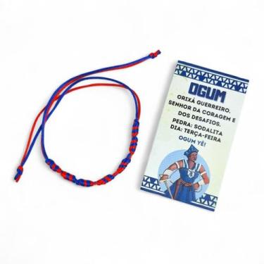 Imagem de Pulseira 7 Nós para Proteção e Equilíbrio Espiritual Mal Olhado Orixás