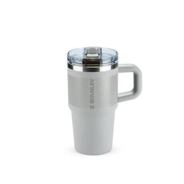 Imagem de Copo Com Canudo Flip Straw Quencher Stanley Protour 591ml, Ash