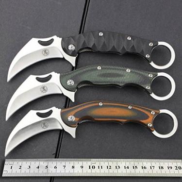 Imagem de Kit Sobrevivencia Completo Com 1 Faca Militar + 1 Canivete Tático + Lanterna Potente de Mão