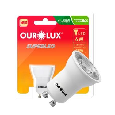 Imagem de Lâmpada LED Dicróica Mr11 4w Biv Gu10 30g Cor da Luz 2700k Amarelada O