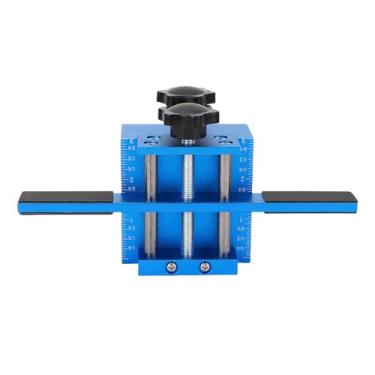 Imagem de YWBL-WH Posicionador de Montagem do Gabarito Porta do Gabinete, Acessório de Instalação Dobradiça Liga de Alumínio, Azul, para Portas de Gabinete Emoldurado e Sem Moldura