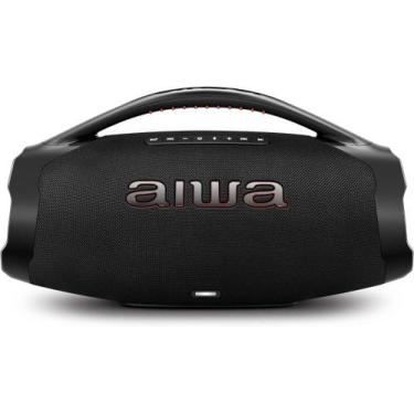Imagem de Caixa de Som Aiwa Boombox Bt 200w Preto AWS-BBS-01-B 4899-01