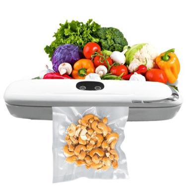 Imagem de Seladora Sacos A Vácuo Embalagens Plásticos Alimentos Leve - Kapnoh