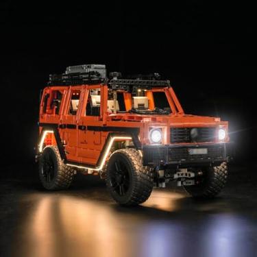 Imagem de Hilighting Kit De Iluminação Led Atualizado Para Conjunto Construção Profissional Lego Technic Mercedes-Benz G 500, Compatível Com 42177 (Modelo Não Incluído)