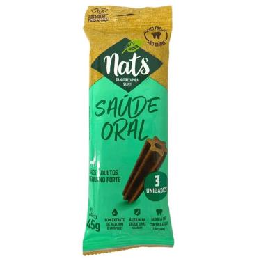 Imagem de Petisco Nats Saúde Oral Dental Cães Pequeno Porte 45g