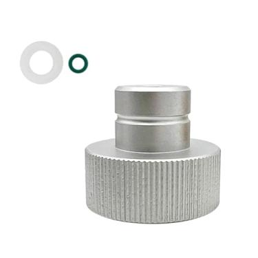 Imagem de ＫＬＫＣＭＳ Conector de Cilindro CO2 TR21-4 Substituição Direta para Refrigerantes, prateado