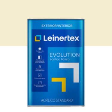 Imagem de Tinta Acrilico Fosco Evolution Palha 18l - Leinertex
