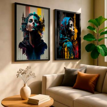 Imagem de Quadro Decorativo Seu Limite Com Moldura | Placa Decorativa Frase Motivacional Superação Crescimento