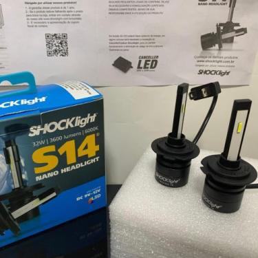 Imagem de Par de Lâmpada Led Nano Shocklight, H7