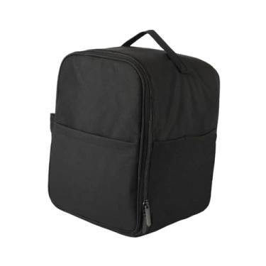 Imagem de IEUDNS Bolsa de transporte para ventilador de acampamento, capa protetora para ventilador externo, multifuncional, compacta com vários bolsos, capa à prova