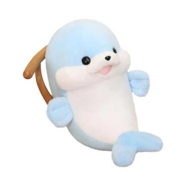 Imagem de Brinquedo De Pelúcia Selo 35/50cm Travesseiro Macio Desenho Animado Pe