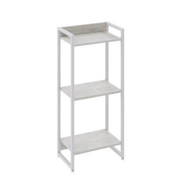 Imagem de Estante Dynamica 45x30x104cm C/03 Prateleiras Snow / Snow /