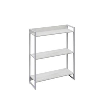 Imagem de Estante Dynamica 80x30x104cm C/03 Prateleiras Snow / Snow /