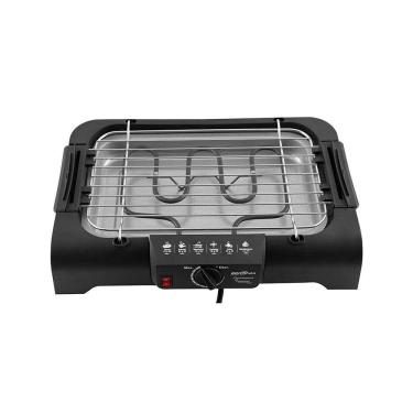Imagem de Churrasqueira Elétrica Britânia Bcg1 Gourmet Preta 110V