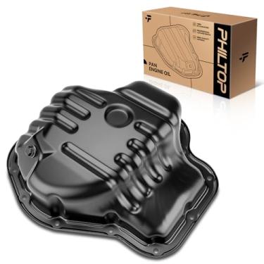Imagem de PHILTOP Cárter de óleo de motor 264-317, compatível com Toyota Camry Solara 2002-2006, Corolla Matrix 2009-2013, Highlander 2001-2007, RA-V4 2004-2005, L4 2.4L Gas 2AZ-FE, junta não incluída