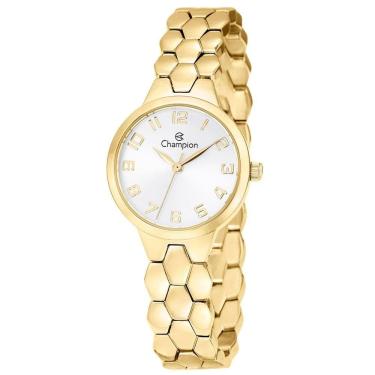 Imagem de Relógio CHAMPION feminino analógico dourado CF24546H