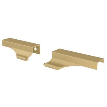 Imagem de Ponteira PE407S7015 para 15mm Puxador RM-407 Facetato Safira Champagne