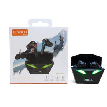 Imagem de Fone de Ouvido Sem Fio B25B Bluetooth V5.4 com Estojo de Carregamento Sem Fio, Som Estéreo, Graves Potentes, Modo Jogo Baixa Latência, Controle por Toque, Siri, 3 Cores (PRETO)