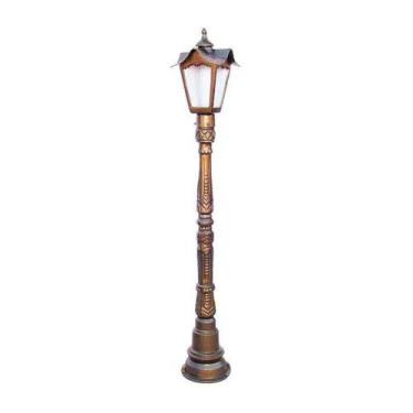 Imagem de Poste Chinês Para Jardim De Alumínio 01 Luminária 1,27M - LUMINÁRIAS N