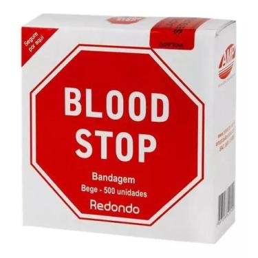 Imagem de Curativo Estancamento Sangue Bege 500un Blood Stop